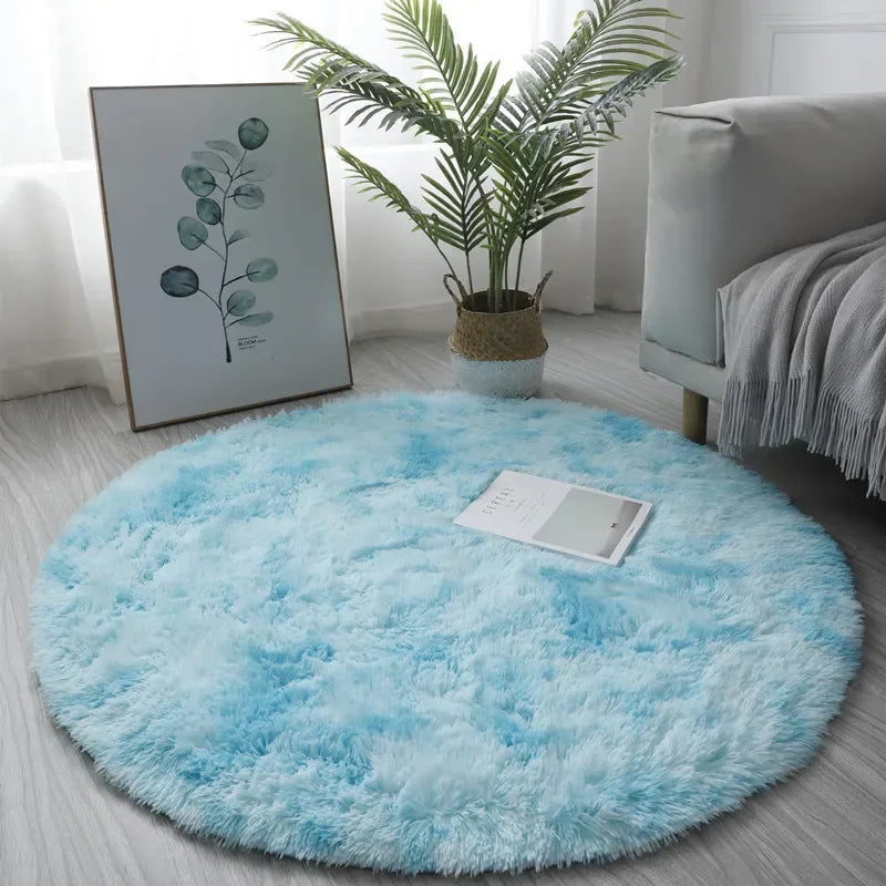 Super Soft Plush Round Carpet