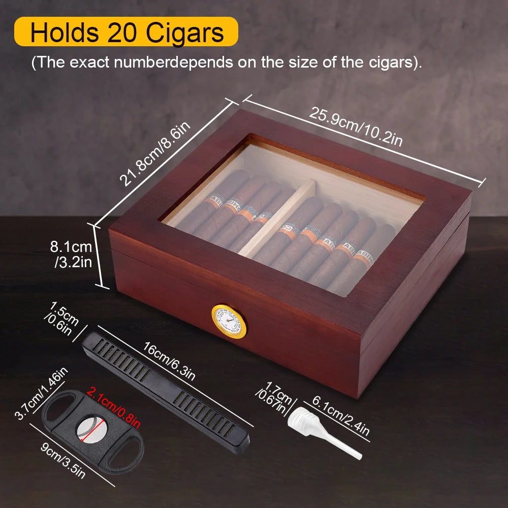 Wooden cigar box