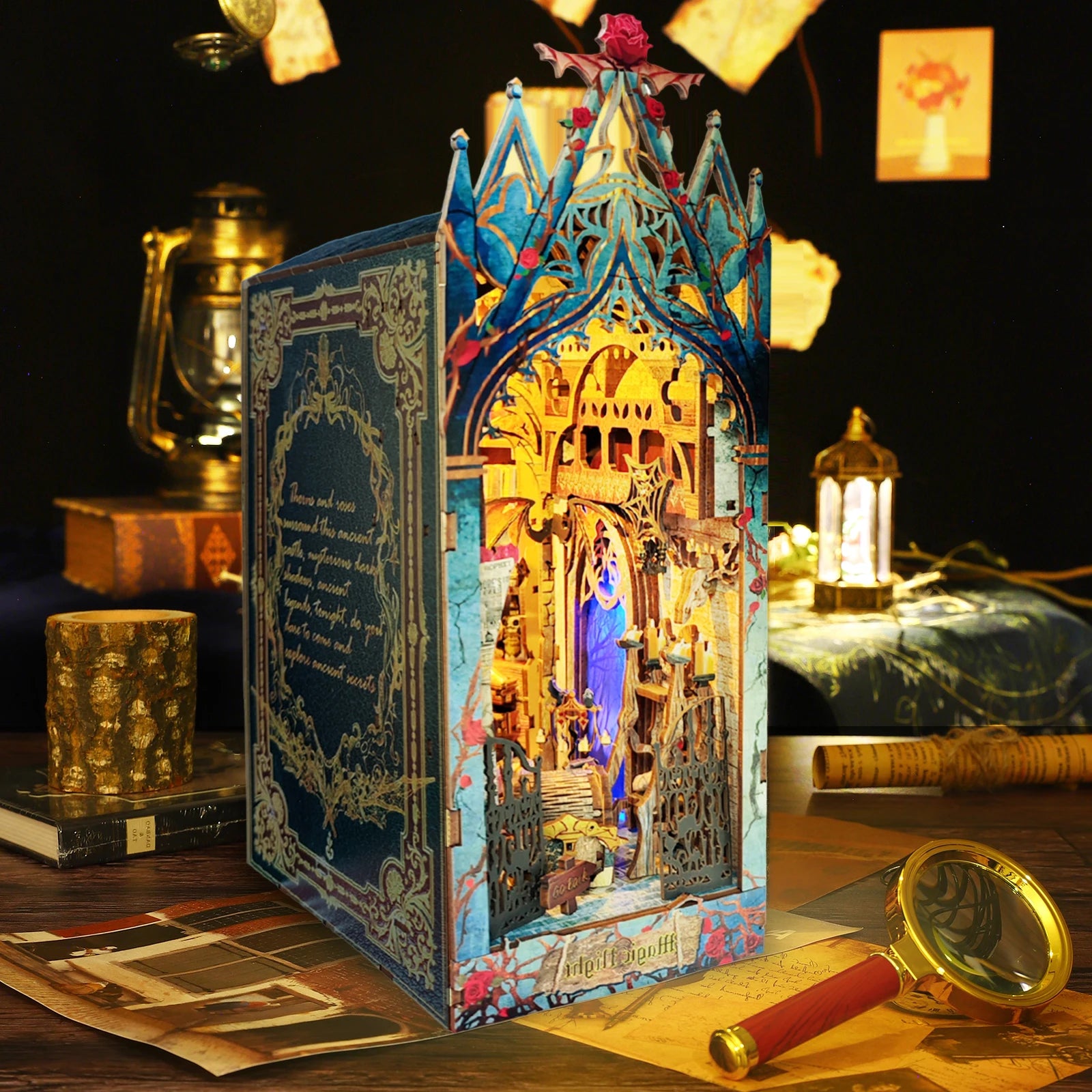 DIY Wooden Book Nook