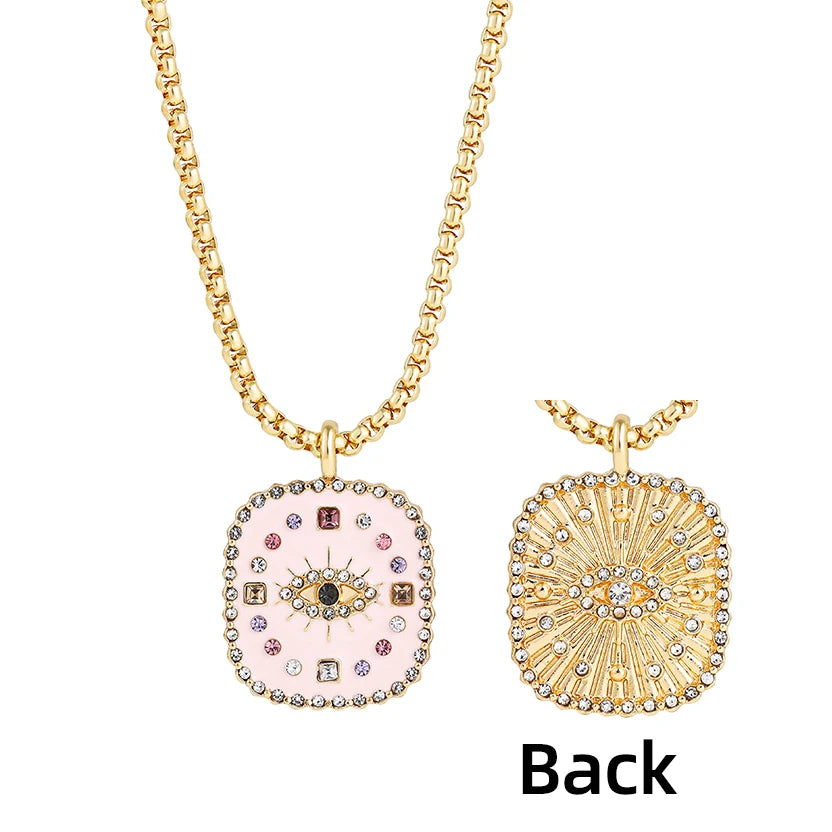 Oval shape pendant Necklace for Women