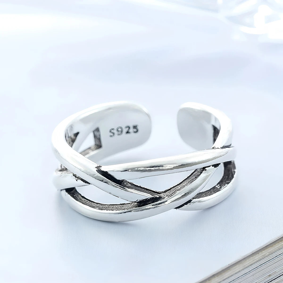 925 Sterling Silve Love Heart Ring