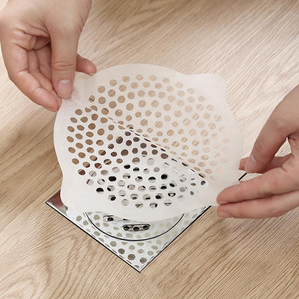 20pcs Disposable Bathroom Anti-Blocking Strainer