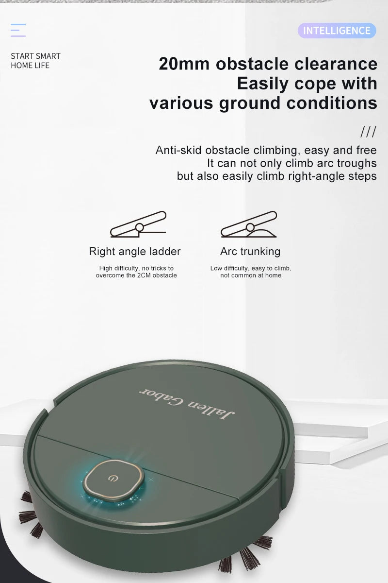 3 In 1 Wireless Vacuum Cleaner Sweeping Robots