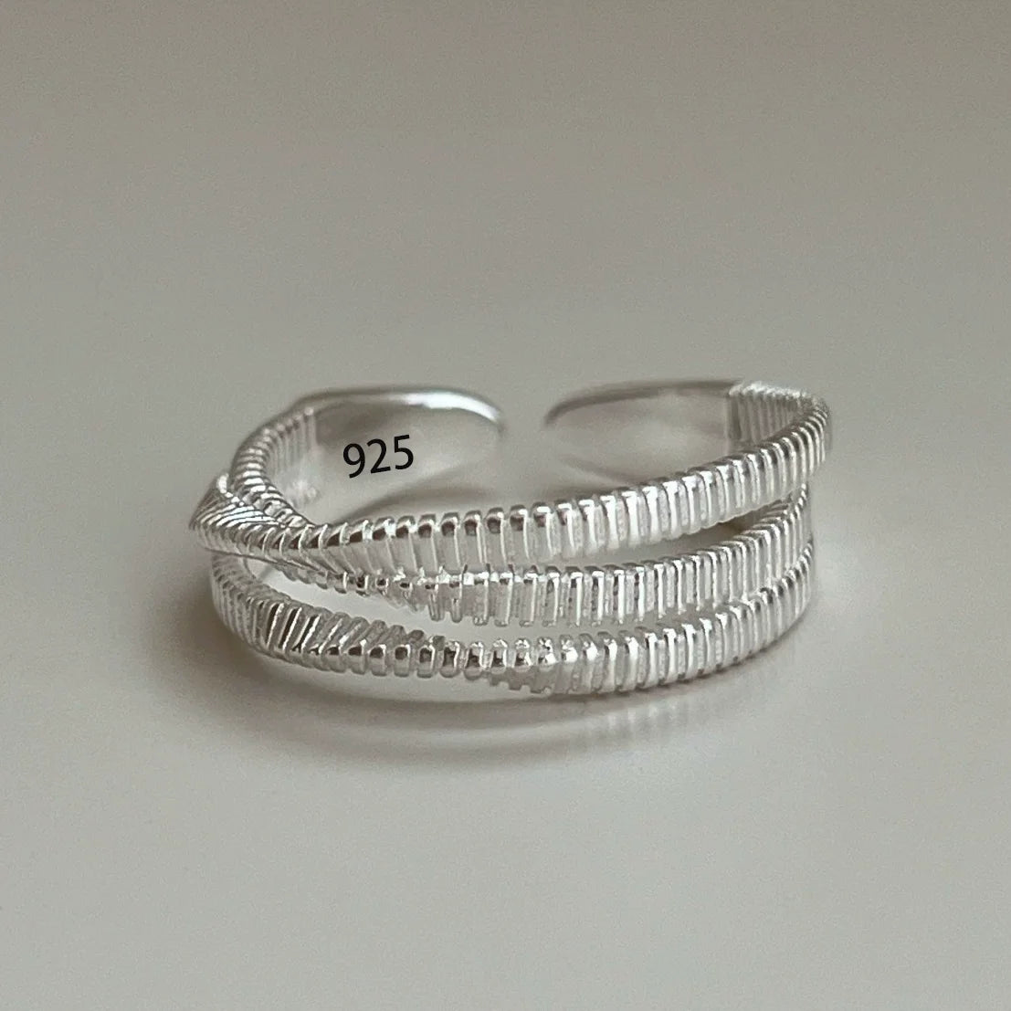 925 Sterling Silve Love Heart Ring
