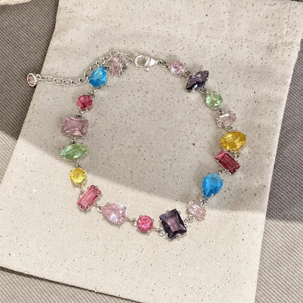 Crystal Necklace and Bracelet