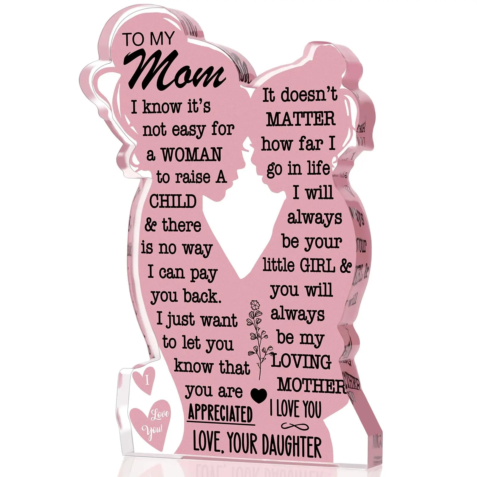 Mother's Day Gift Acrylic Plaque Sign