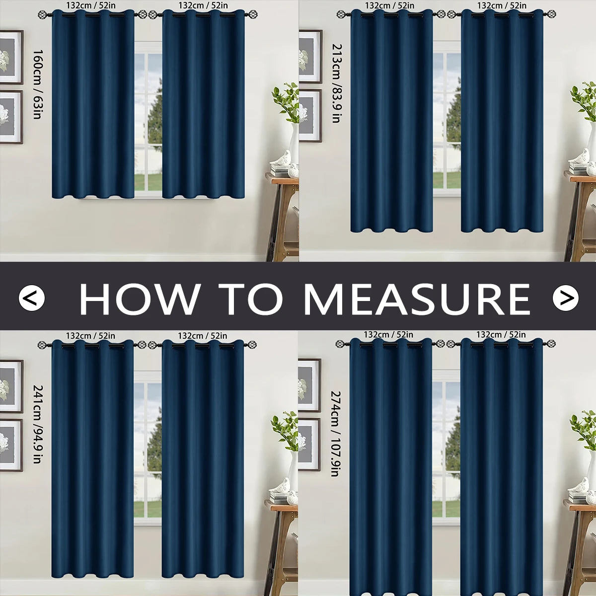 Full shading and sun protection curtains