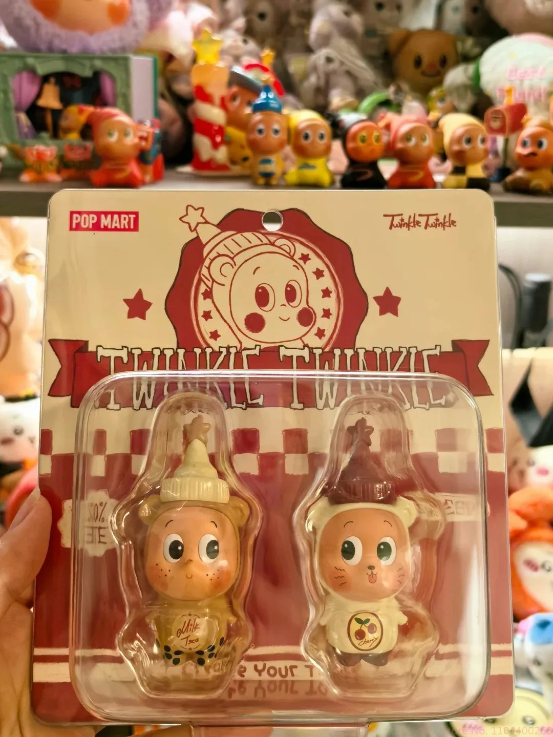 Pop Mart Twinkle Twinkle Create Your Taste Mike Tea & Cherry Series