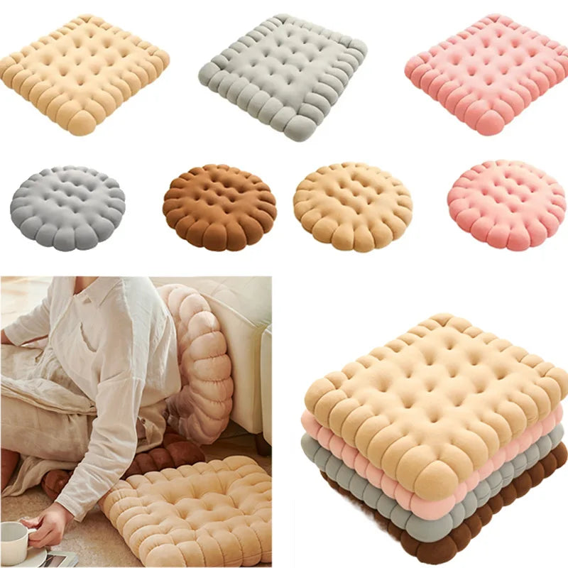 Fluffy Biscuit/ Cookie Cushion