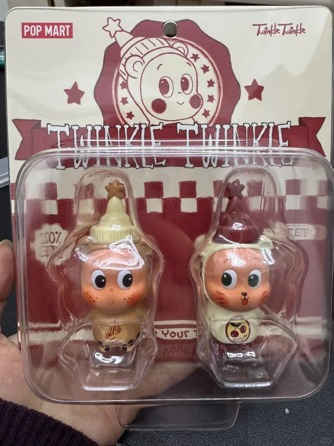 Pop Mart Twinkle Twinkle Create Your Taste Mike Tea & Cherry Series