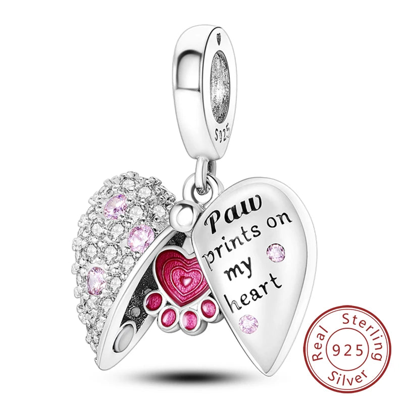 Charm for Bracelet flower and plant theme