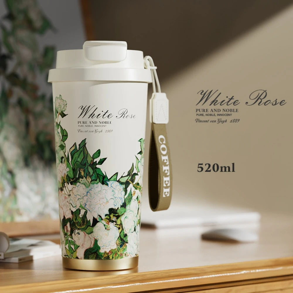 ceramic liner portable thermal insulation cup