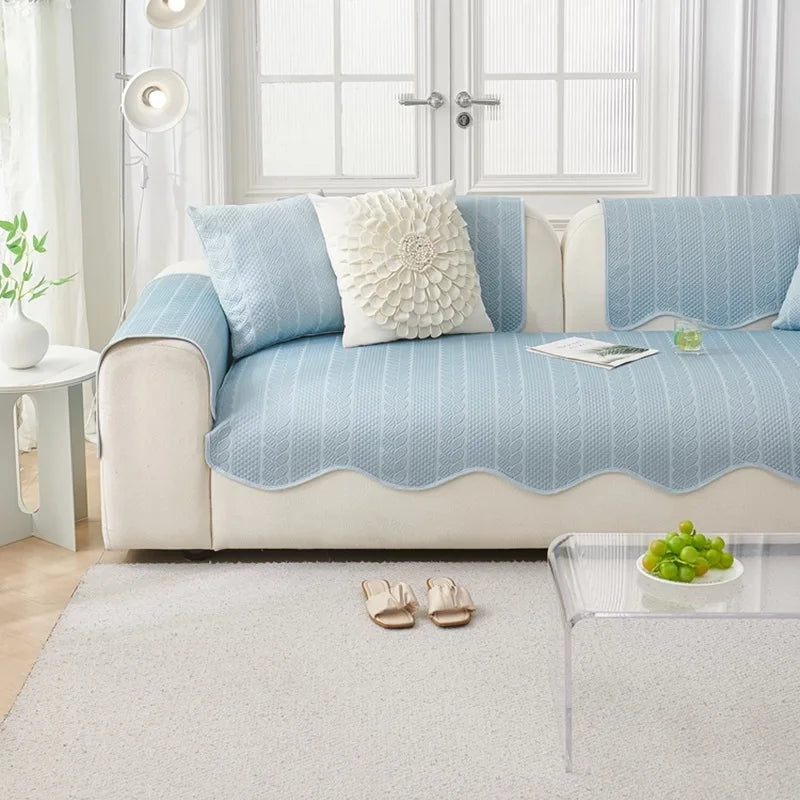 Ice Silk Sofa Slipcover