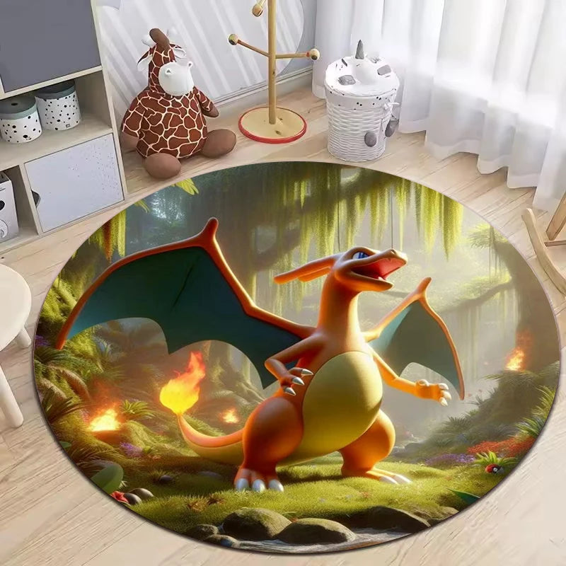 Pikachu Inspired Bedroom Nonslip Floor Mat