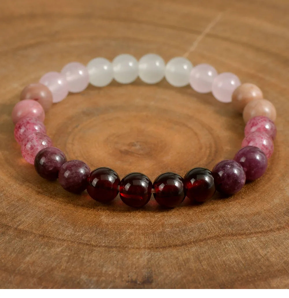 Pink Amethyst Bracelet