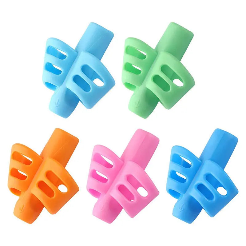 Tripod grip shaped Pencil gripper