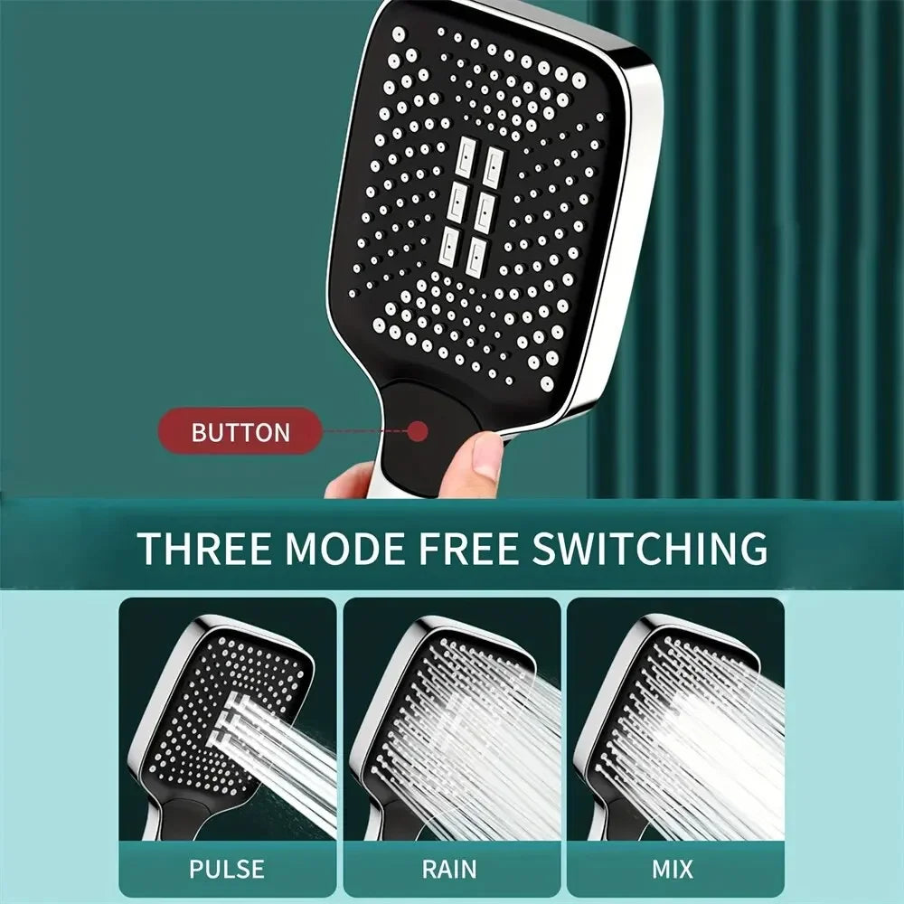 Adjustable Shower Head with 3 Mode