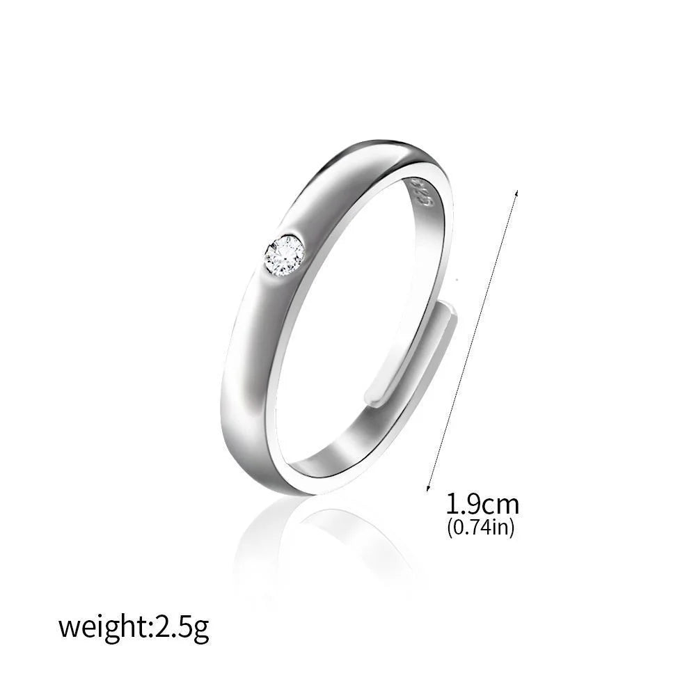 Anime Jujutsu Kaisen Yuta Okkotsu Stainless Steel Couple Rings