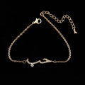 Cubic Zirconia Arabic Love Bracelet