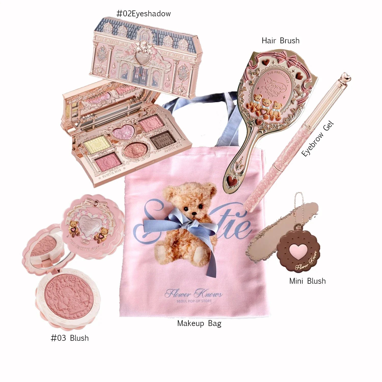 Flower Knows ALL IN ONE Makeup Kit