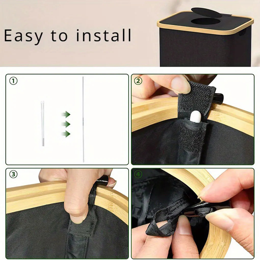 Large Storage Basket With Lid