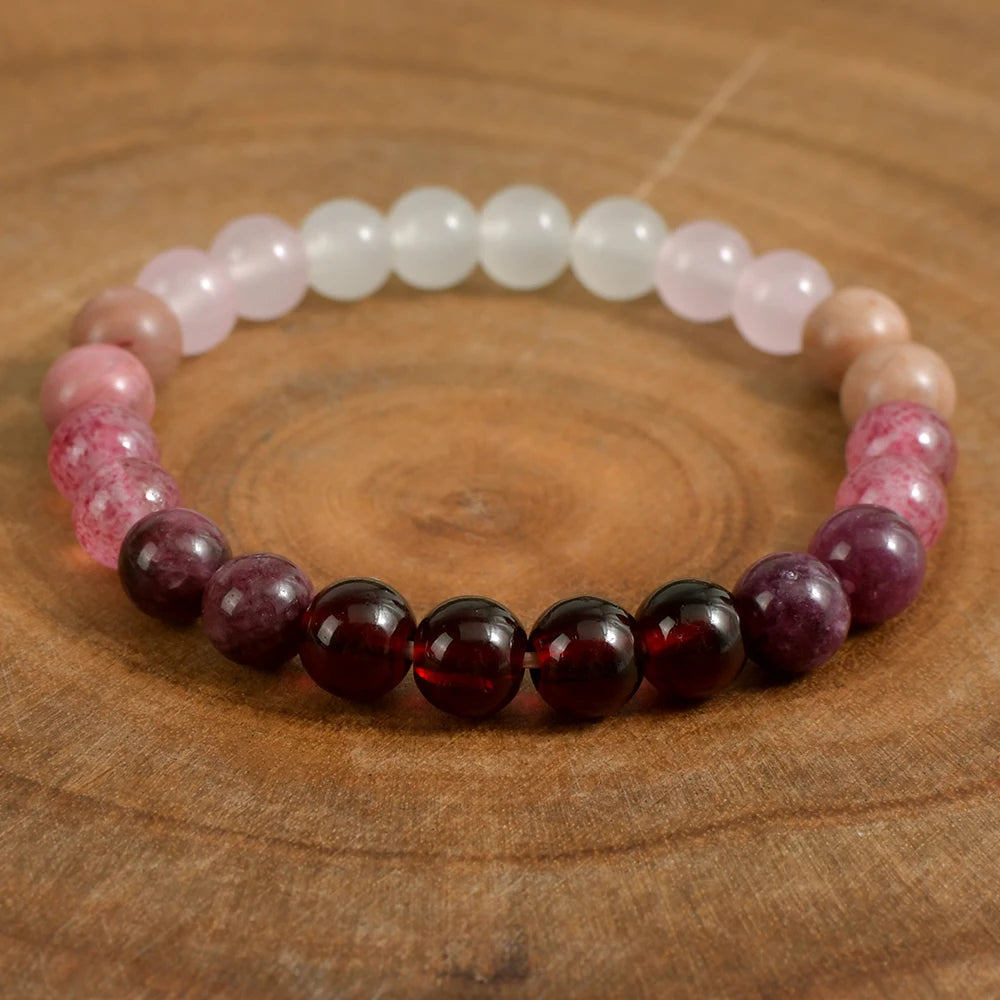 Pink Amethyst Bracelet