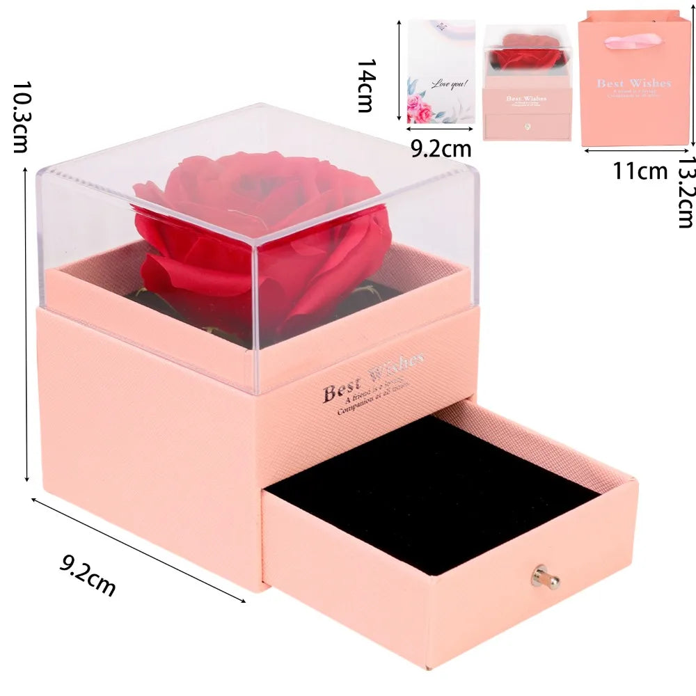 Rose Flower Gifts Box