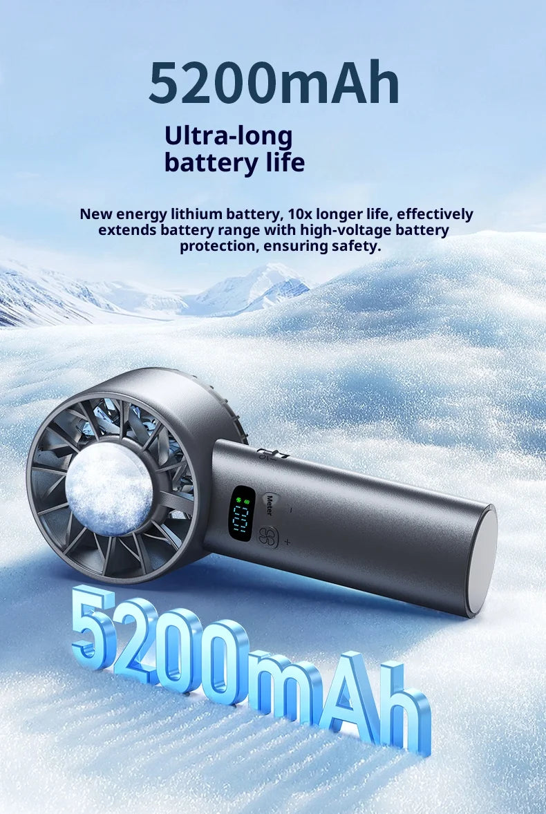 Ice compress high-speed cooling fan