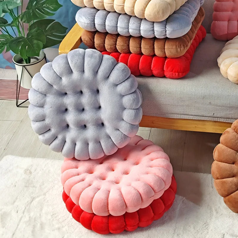 Fluffy Biscuit/ Cookie Cushion