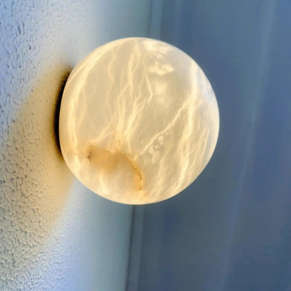 Modern LED Moon Wall Lamp