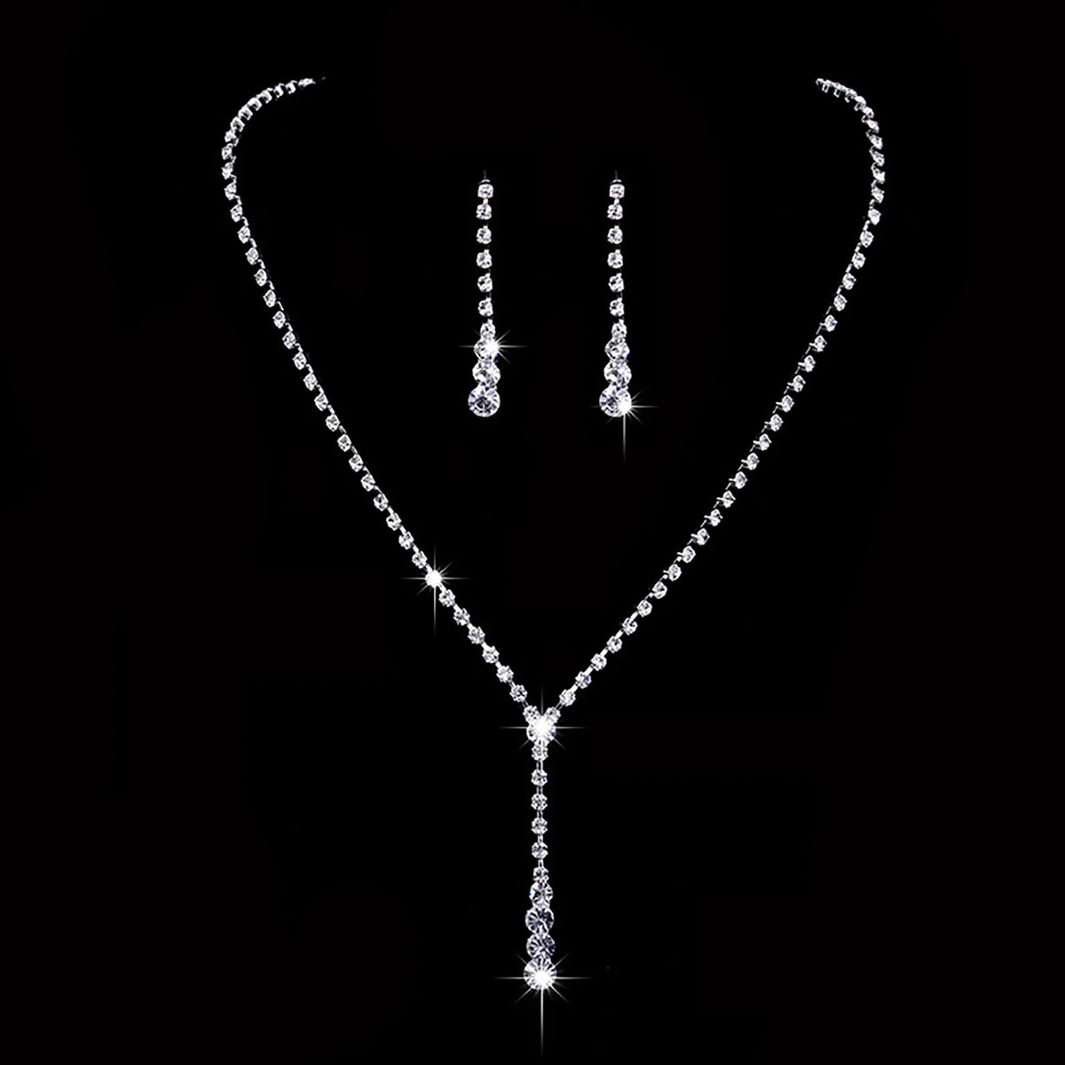 Women's Necklace Earrings Set