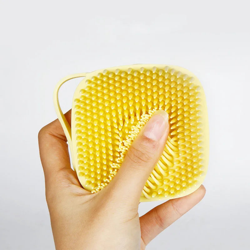 Hot Silicone Pet Bath Brush