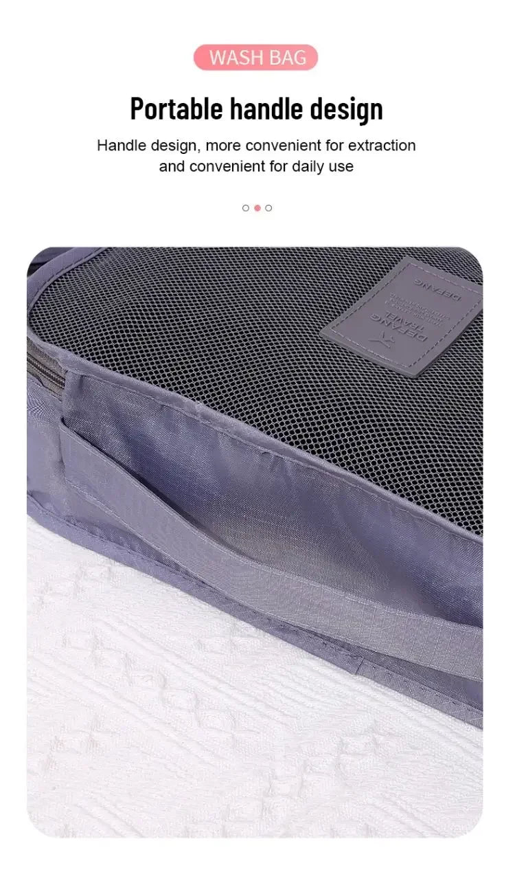 Travel 6-piece storage bag set