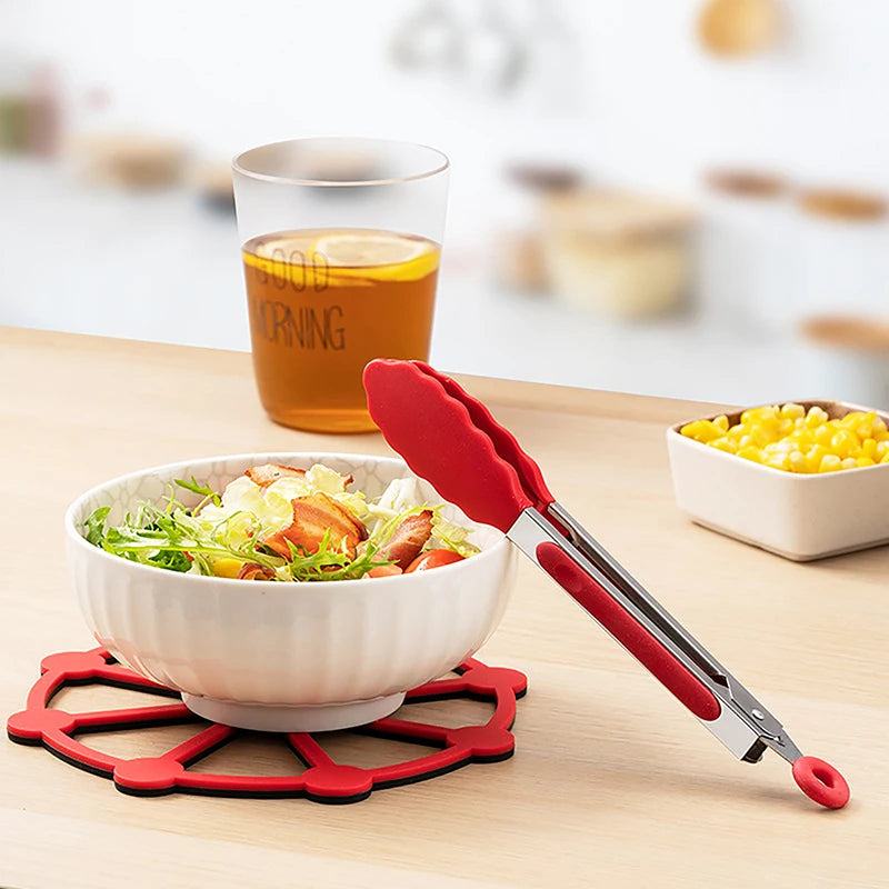 Silicone BBQ Grilling Tong