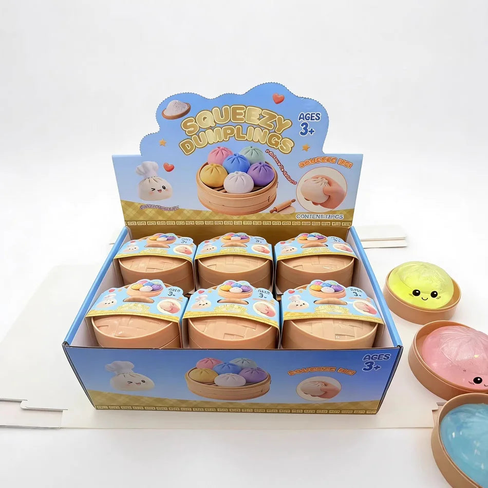 Simulated Steamed Buns Squeeze Toy