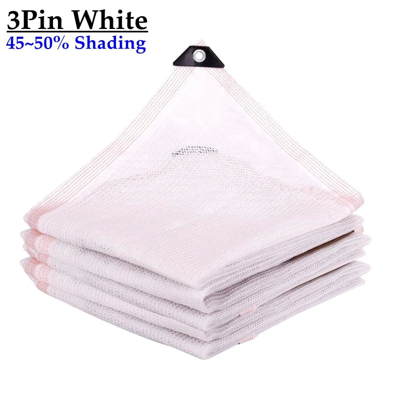 4 Colors 3Pin 50% Shading Garden Anti UV HDPE Sun Shade