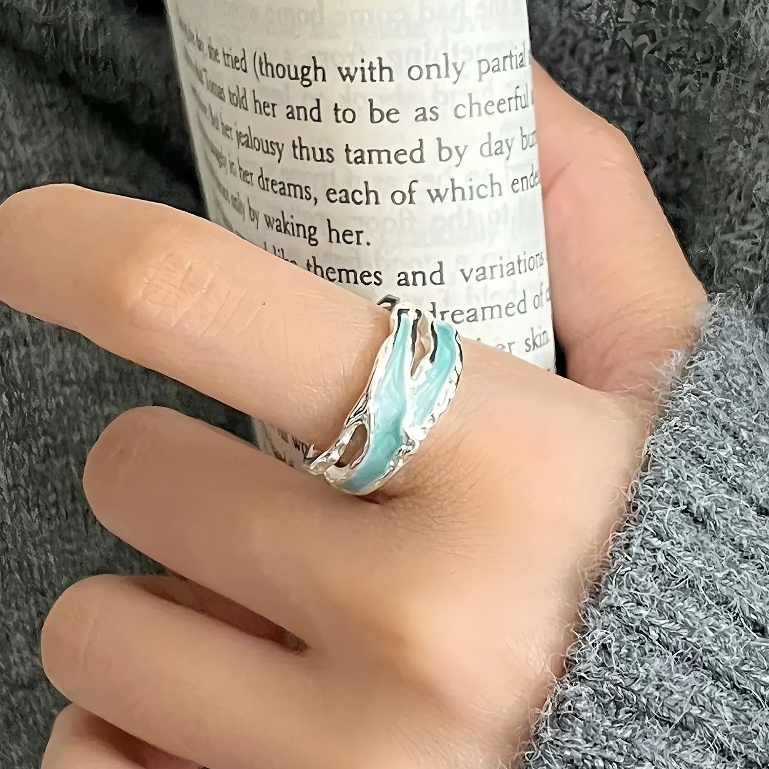 925 Sterling Silve Love Heart Ring