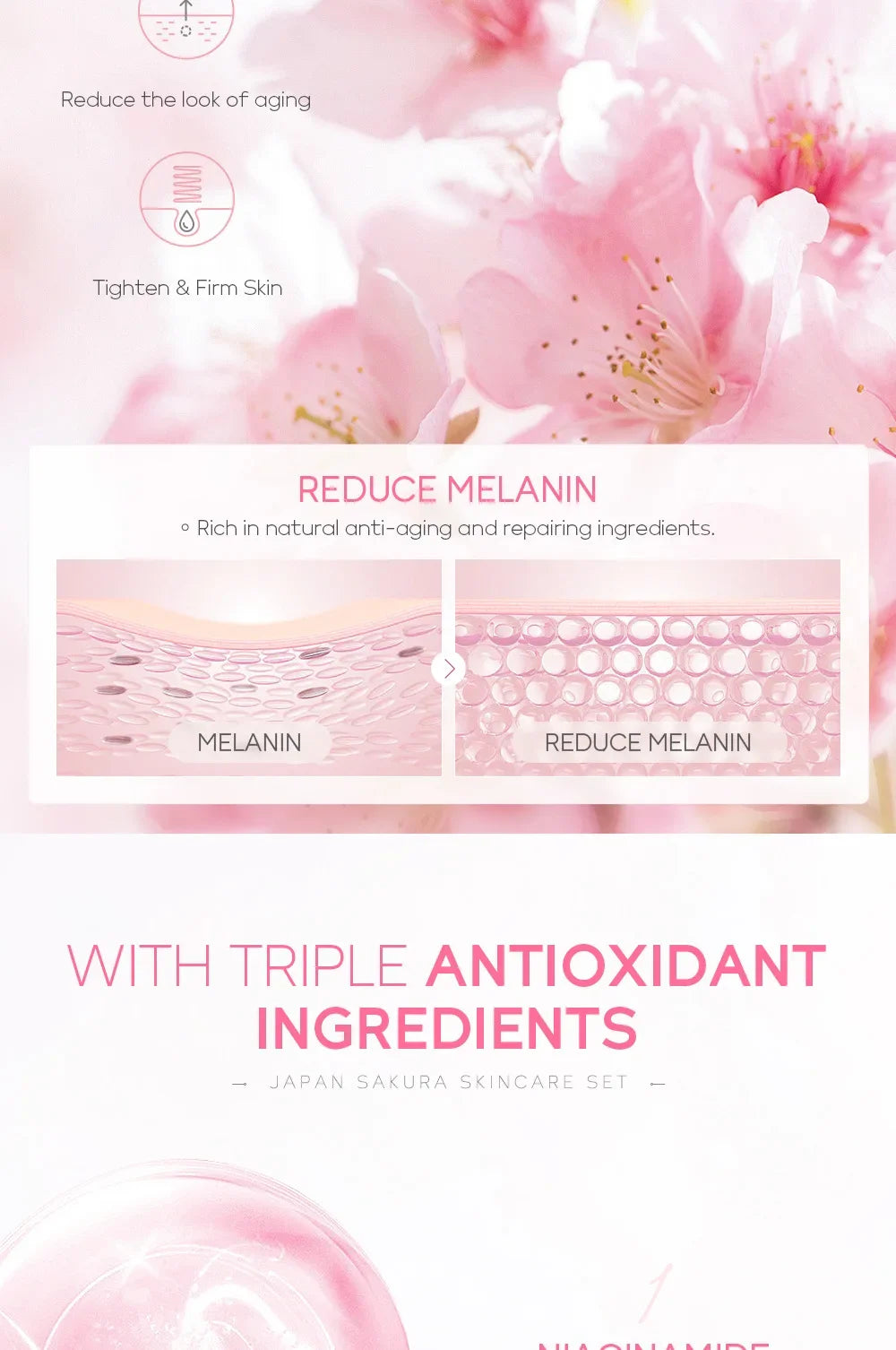 LAIKOU Sakura Skin Care Sets