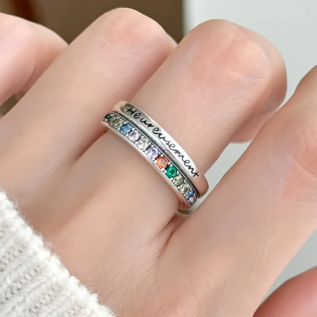 925 Sterling Silve Love Heart Ring
