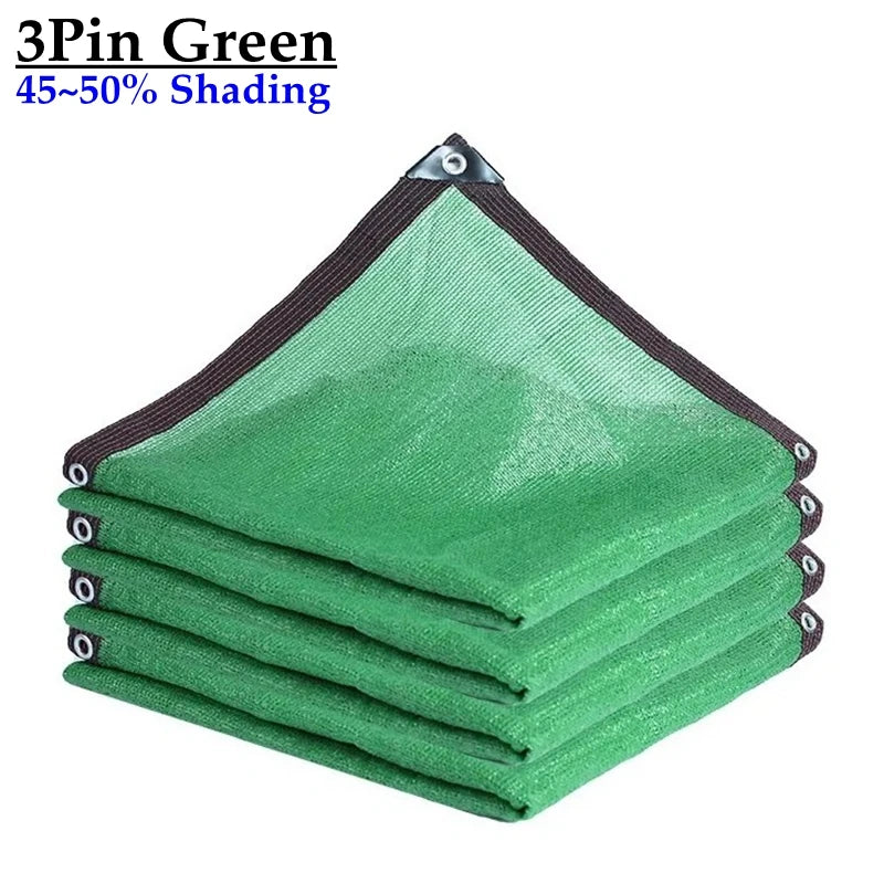 4 Colors 3Pin 50% Shading Garden Anti UV HDPE Sun Shade