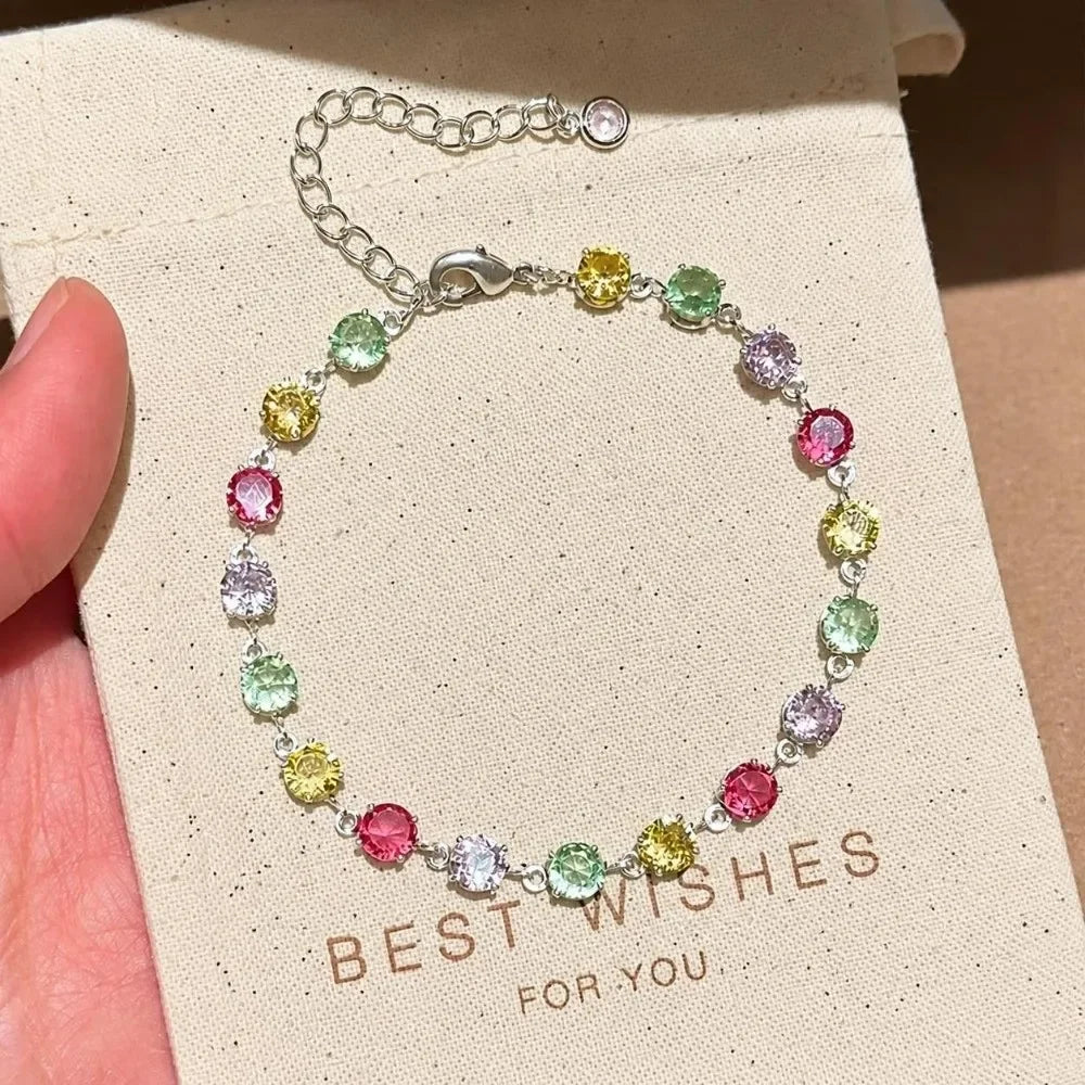 Crystal Necklace and Bracelet