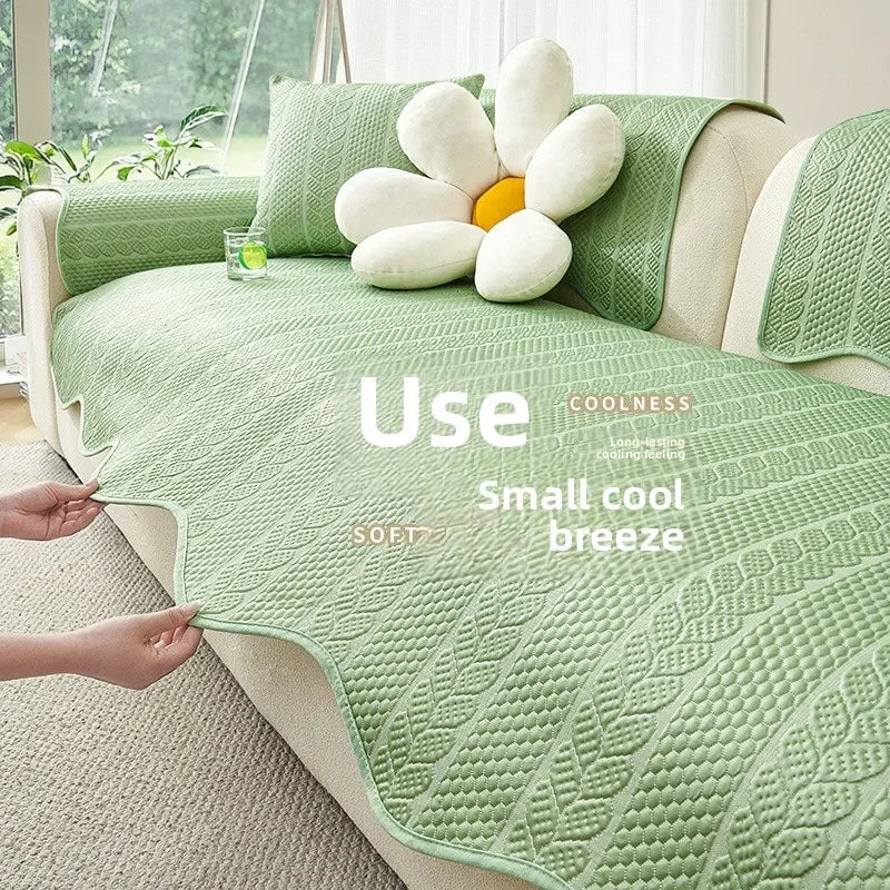 Ice Silk Sofa Slipcover