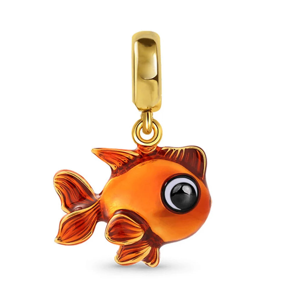 925 SilverCute Cartoon Series Charm