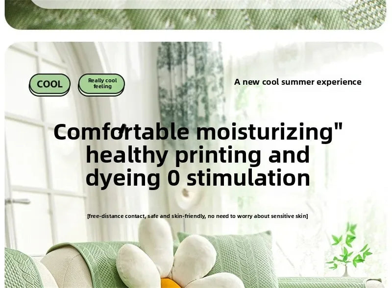 Ice Silk Sofa Slipcover