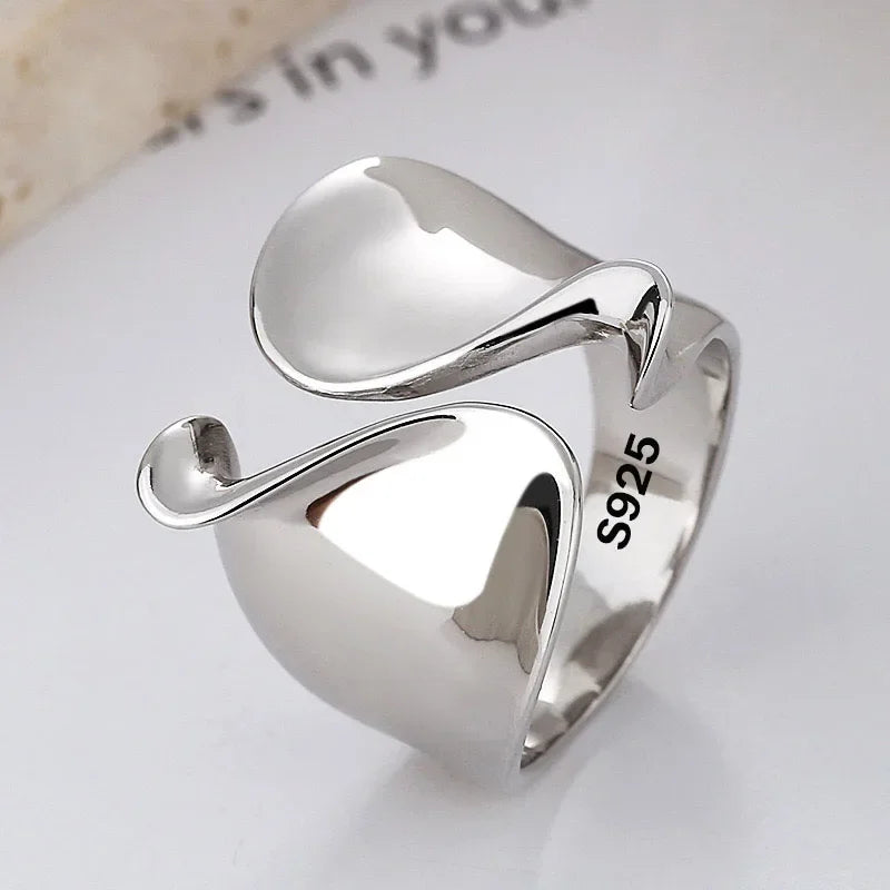 Charm 925 Sterling Silver Ring