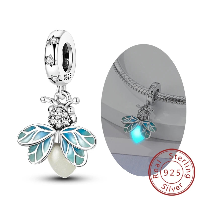 Charm for Bracelet flower and plant theme