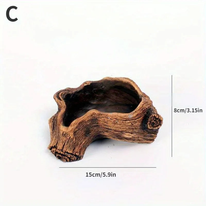 Creative Retro Cement Imitation Tree Stump Root Flower Pot