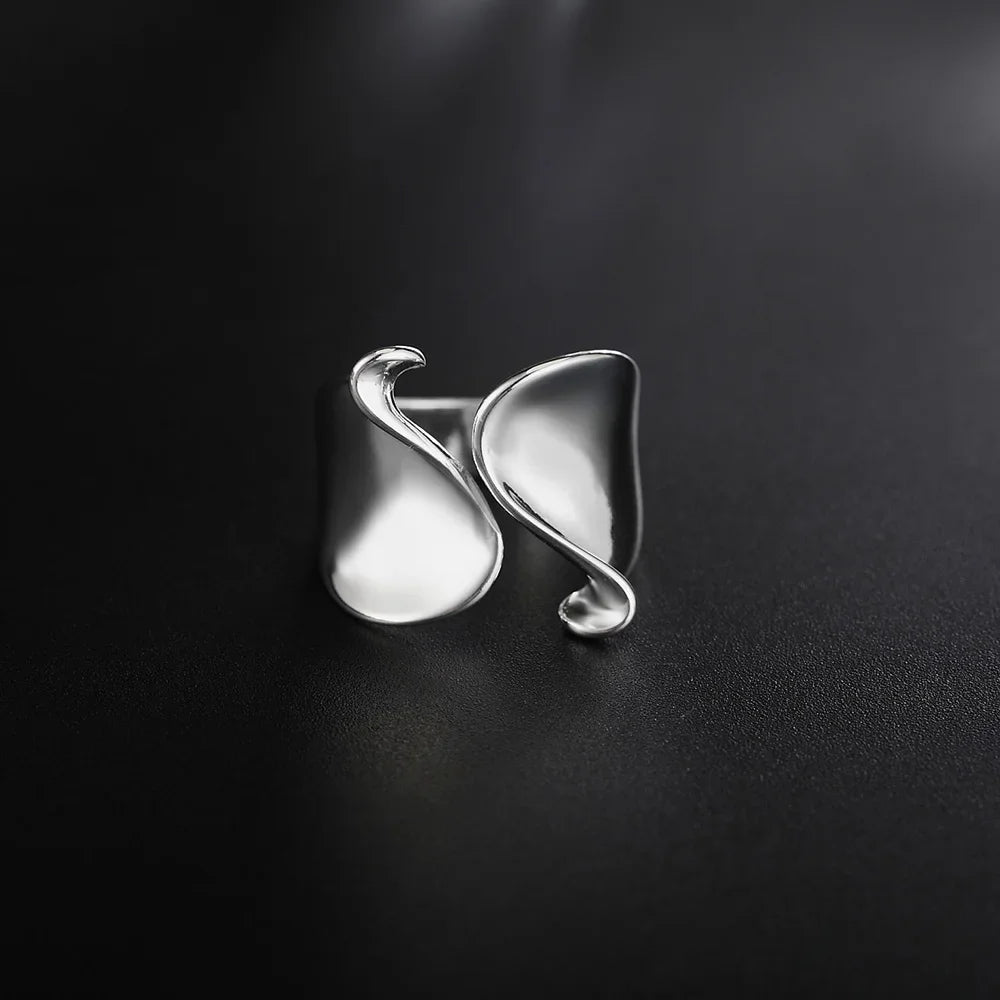 Charm 925 Sterling Silver Ring