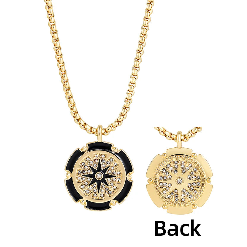Oval shape pendant Necklace for Women