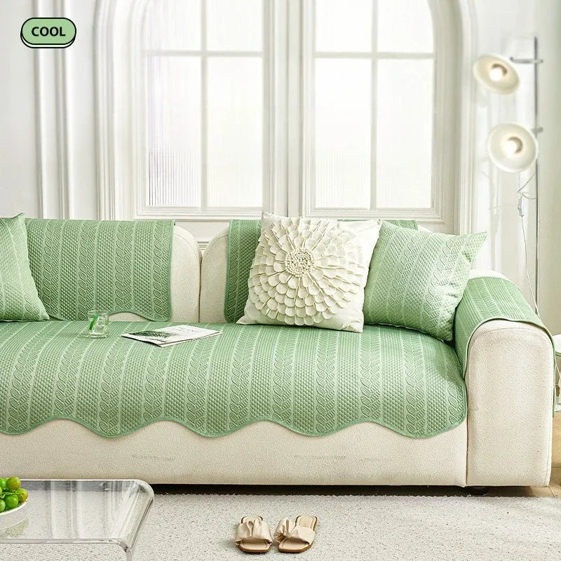 Ice Silk Sofa Slipcover